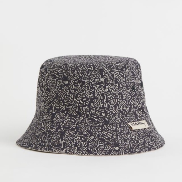 H&M Accessories Keith Haring Reversible Bucket Hat Hm Poshmark